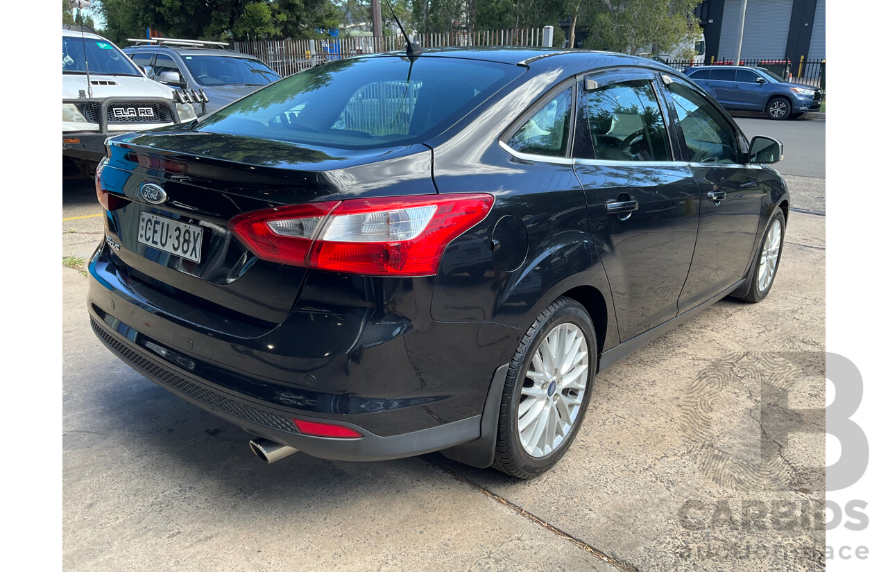 10/2011 Ford Focus Titanium LW 5d Hatchback Black Ebony Metallic Turbo Diesel 2.0L