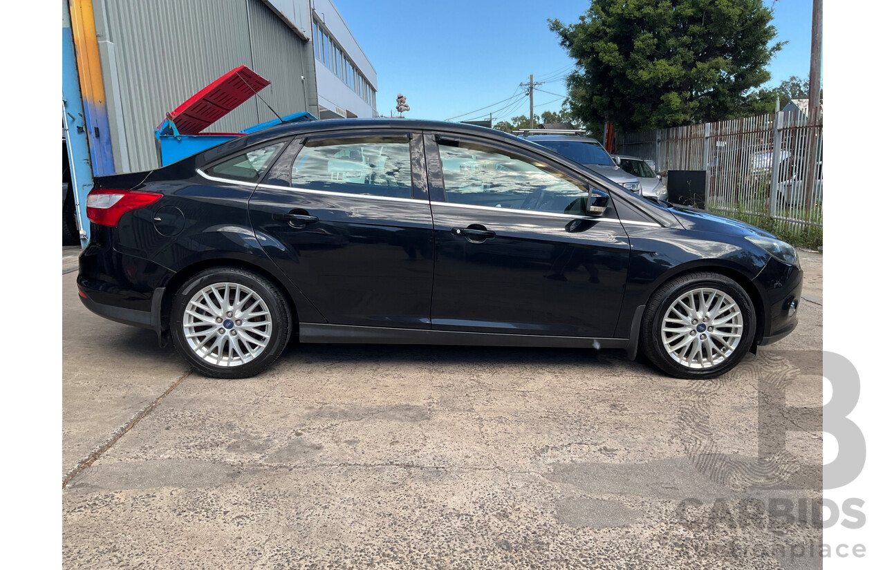 10/2011 Ford Focus Titanium LW 5d Hatchback Black Ebony Metallic Turbo Diesel 2.0L
