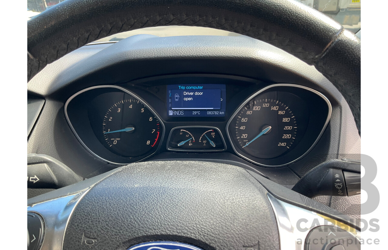 10/2011 Ford Focus Titanium LW 5d Hatchback Black Ebony Metallic Turbo Diesel 2.0L