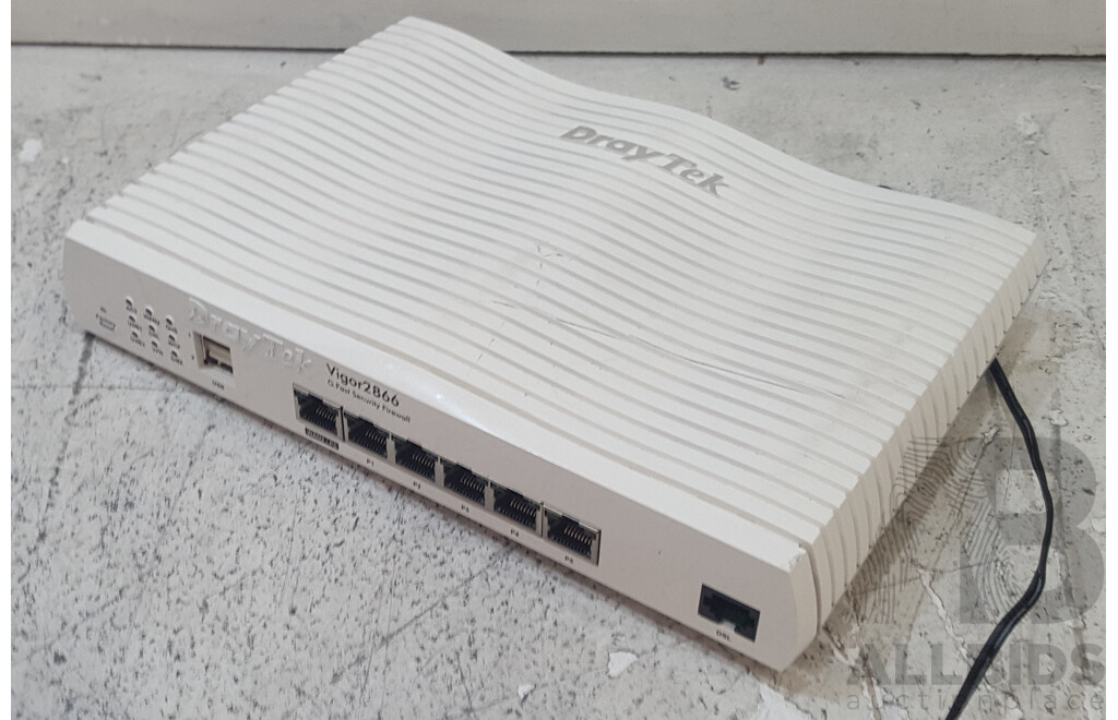 DrayTek Vigor2866 G.Fast Security Firewall w/ Power Supply