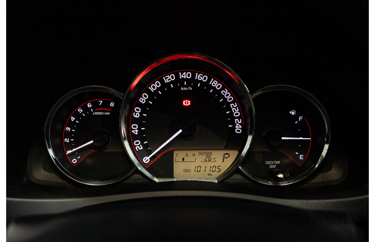 5/2014 Toyota Corolla Ascent Sport ZRE182R 5d Hatchback Attitude Black Metallic 1.8L