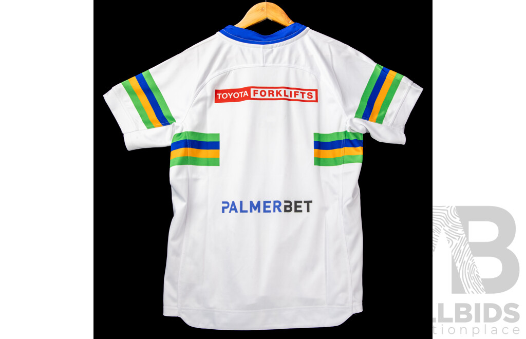 LIVE AUCTION 4  Canberra Raiders Signed 2025 Jersey