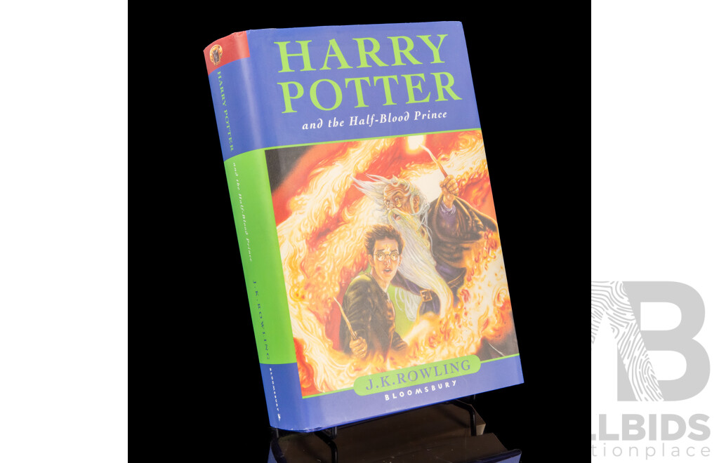 First Edition Harry Potter and the Half Blood Prince Hard Cover with Dust Jacket
