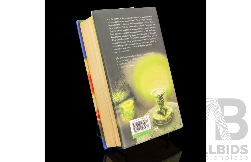 First Edition Harry Potter and the Half Blood Prince Hard Cover with Dust Jacket