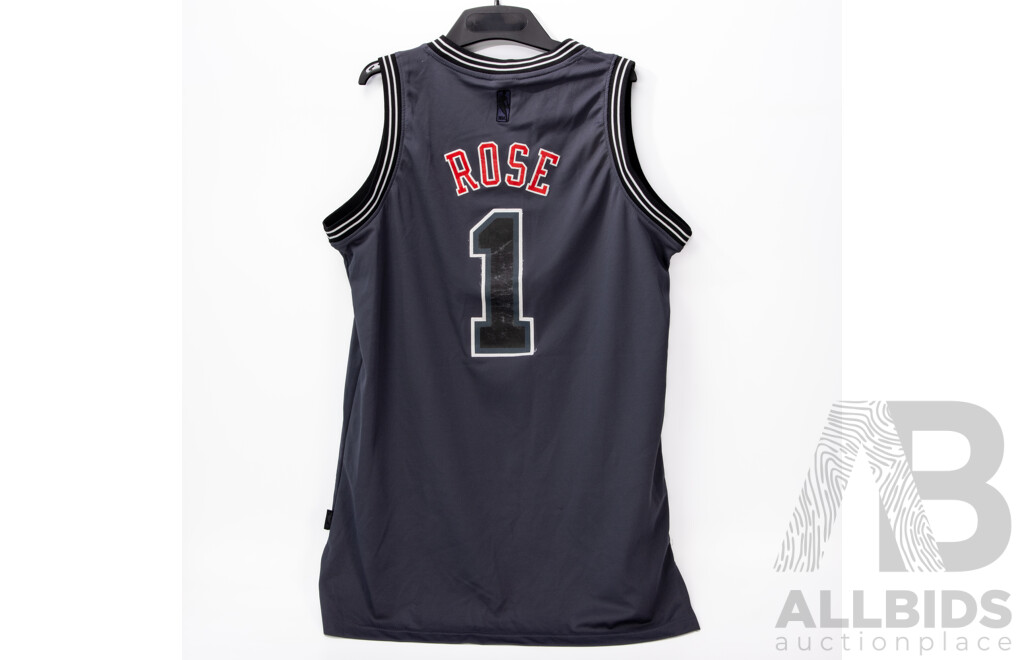 L13 - Collection of Seven Chicago Bull Basket Ball Jerseys