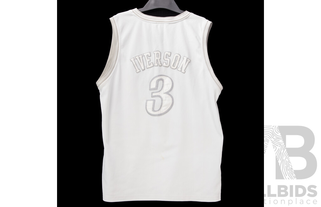 Collection of Five Various NBA Basketball Jerseys