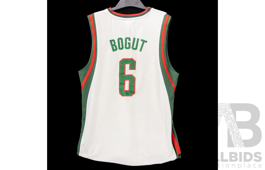 Collection of Five Various NBA Basketball Jerseys