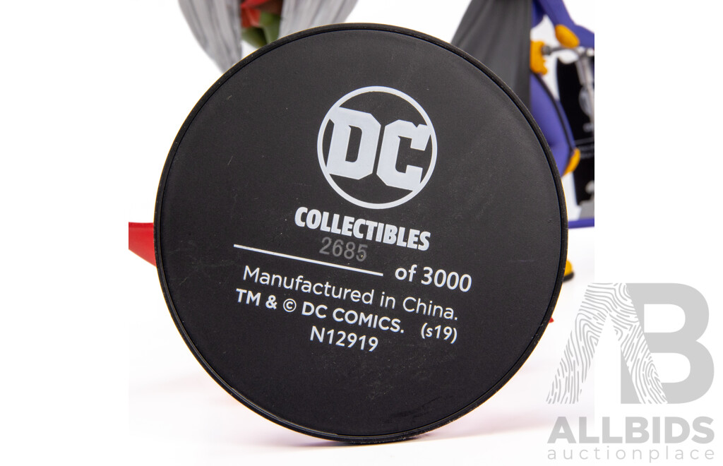 Collection of Four DC Superhero Figures