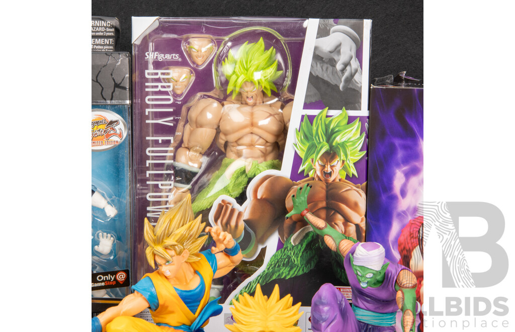 Large Collection of Various Dragon Ball Z Figures