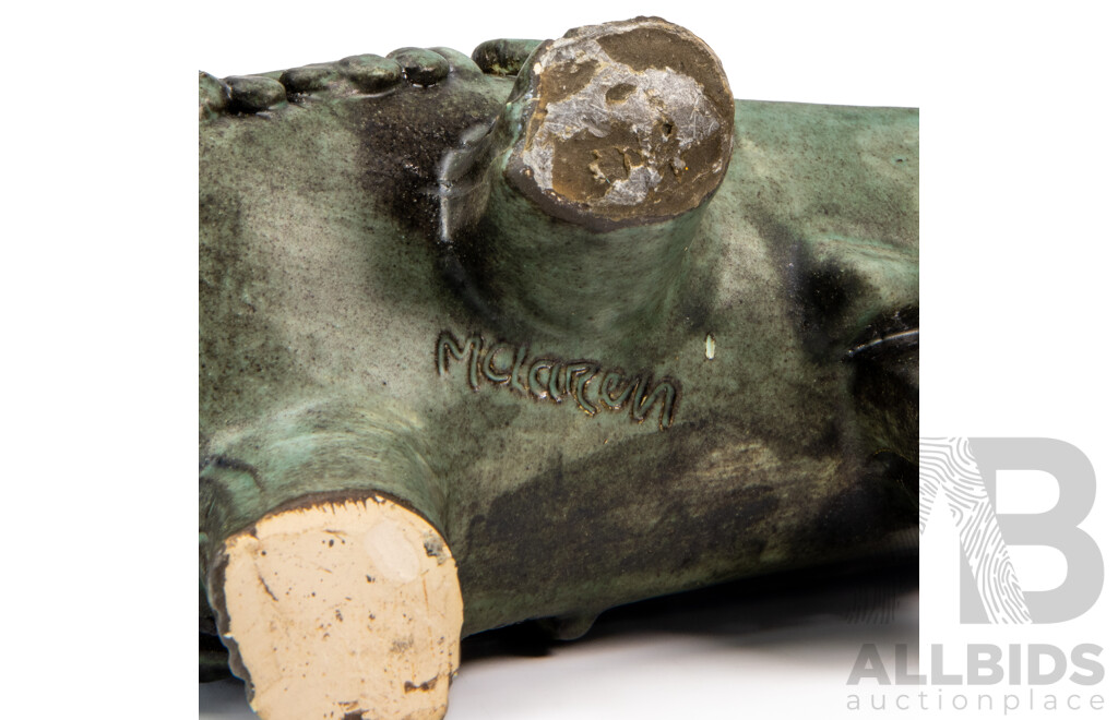 McLaren Pottery Bull Figure