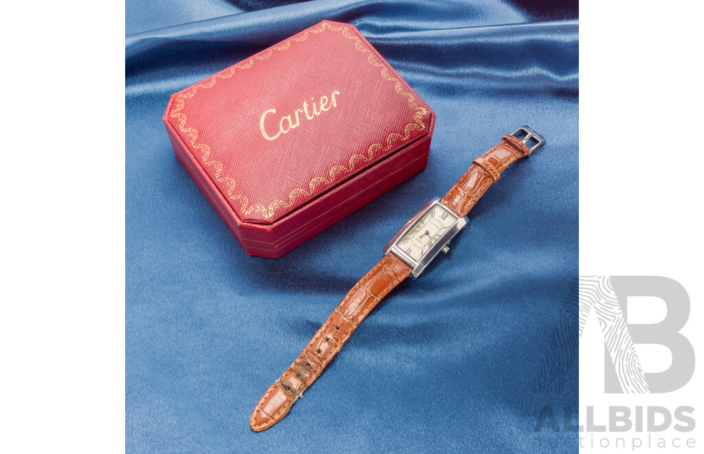 Vintage Must De Cartier Tank Wristwatch - 89014