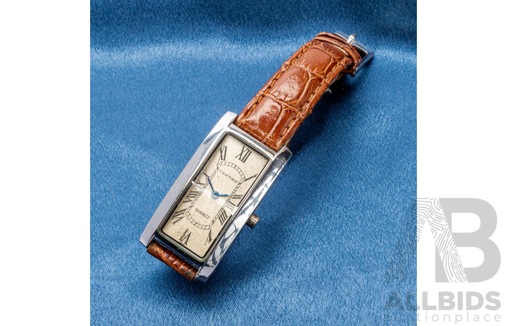 Vintage Must De Cartier Tank Wristwatch - 89014