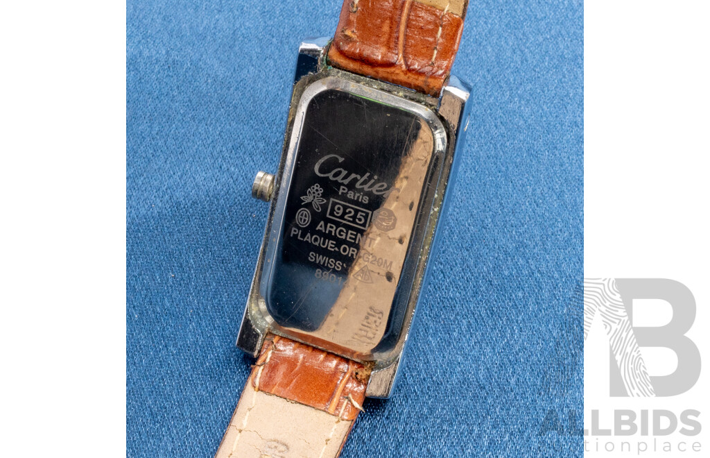 Vintage Must De Cartier Tank Wristwatch - 89014