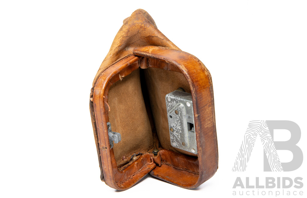 Vintage Leather Bank of New South Wales Night Safe Wallet