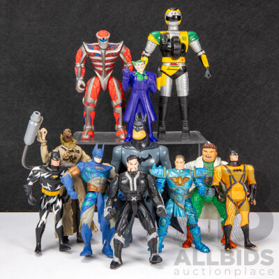 Collection of Both Modern and Vintage Action Figures