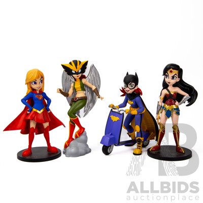 Collection of Four DC Superhero Figures
