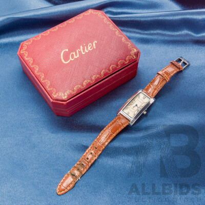 Vintage Must De Cartier Tank Wristwatch - 89014