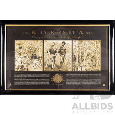 Framed Kokoda Memorial Photographic Print