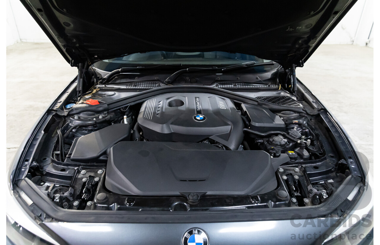 09/2016 BMW 120i Sport Line (RWD) F20 LCI MY17 5d Hatchback Mineral Grey Metallic Turbo 2.0L