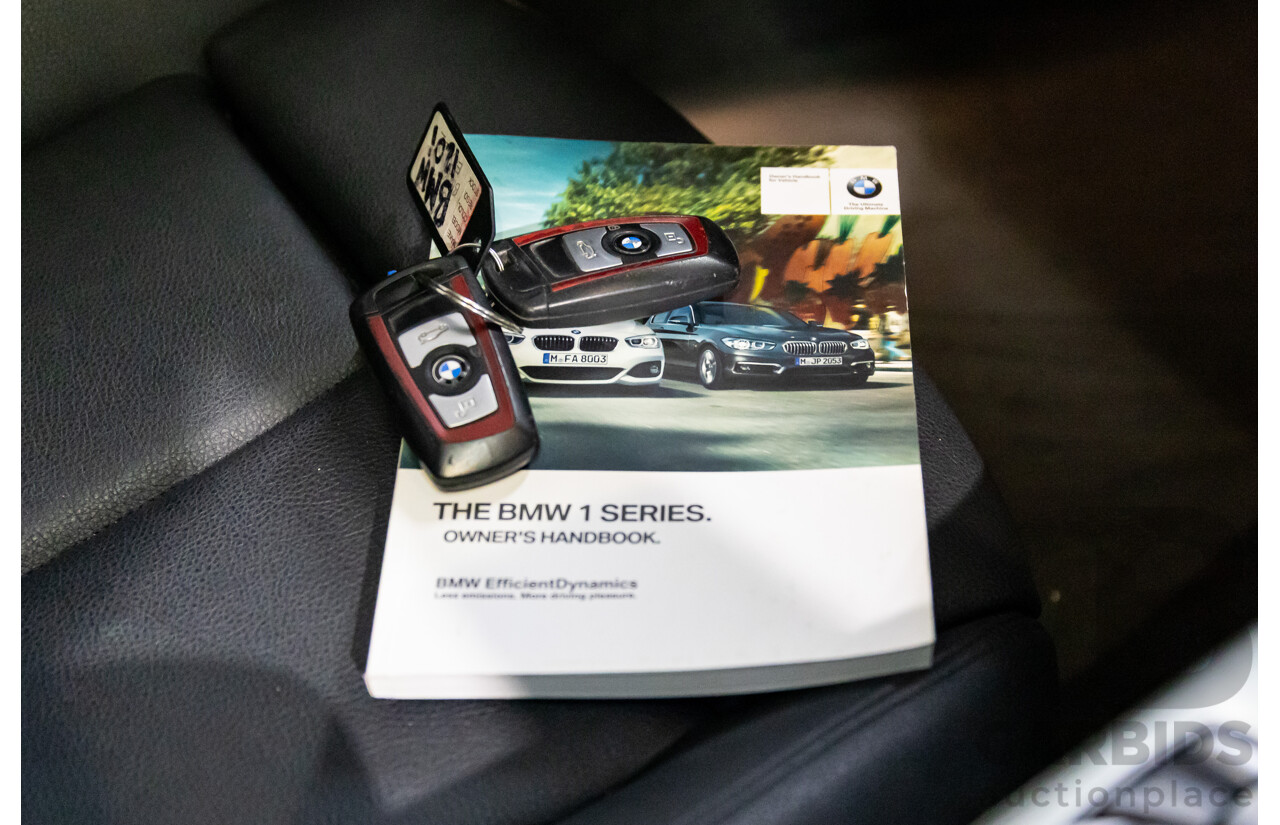 09/2016 BMW 120i Sport Line (RWD) F20 LCI MY17 5d Hatchback Mineral Grey Metallic Turbo 2.0L