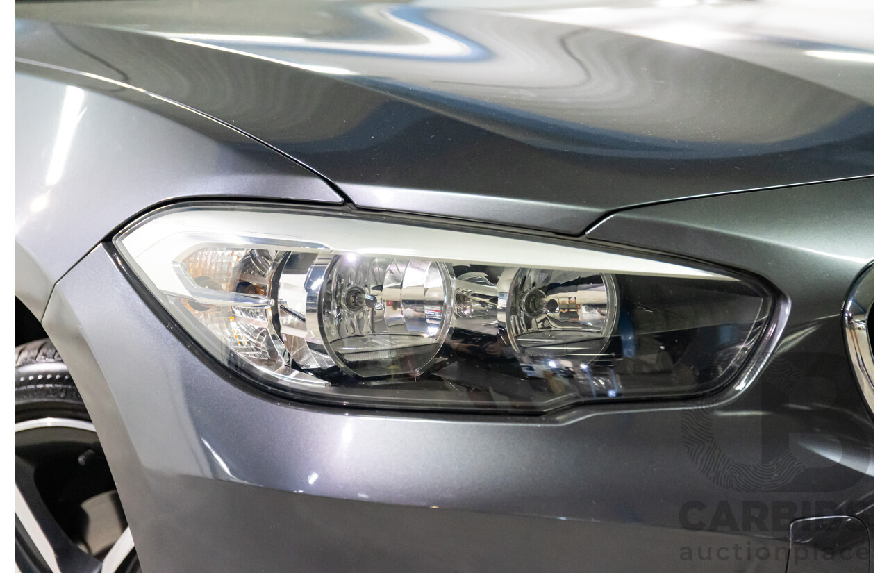 09/2016 BMW 120i Sport Line (RWD) F20 LCI MY17 5d Hatchback Mineral Grey Metallic Turbo 2.0L