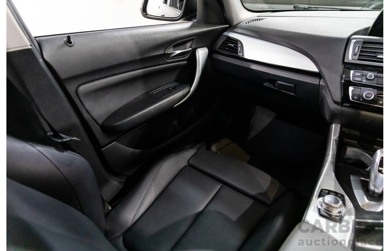 09/2016 BMW 120i Sport Line (RWD) F20 LCI MY17 5d Hatchback Mineral Grey Metallic Turbo 2.0L