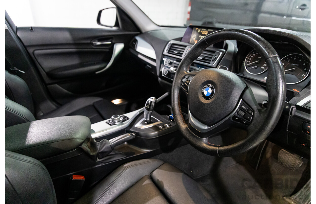 09/2016 BMW 120i Sport Line (RWD) F20 LCI MY17 5d Hatchback Mineral Grey Metallic Turbo 2.0L