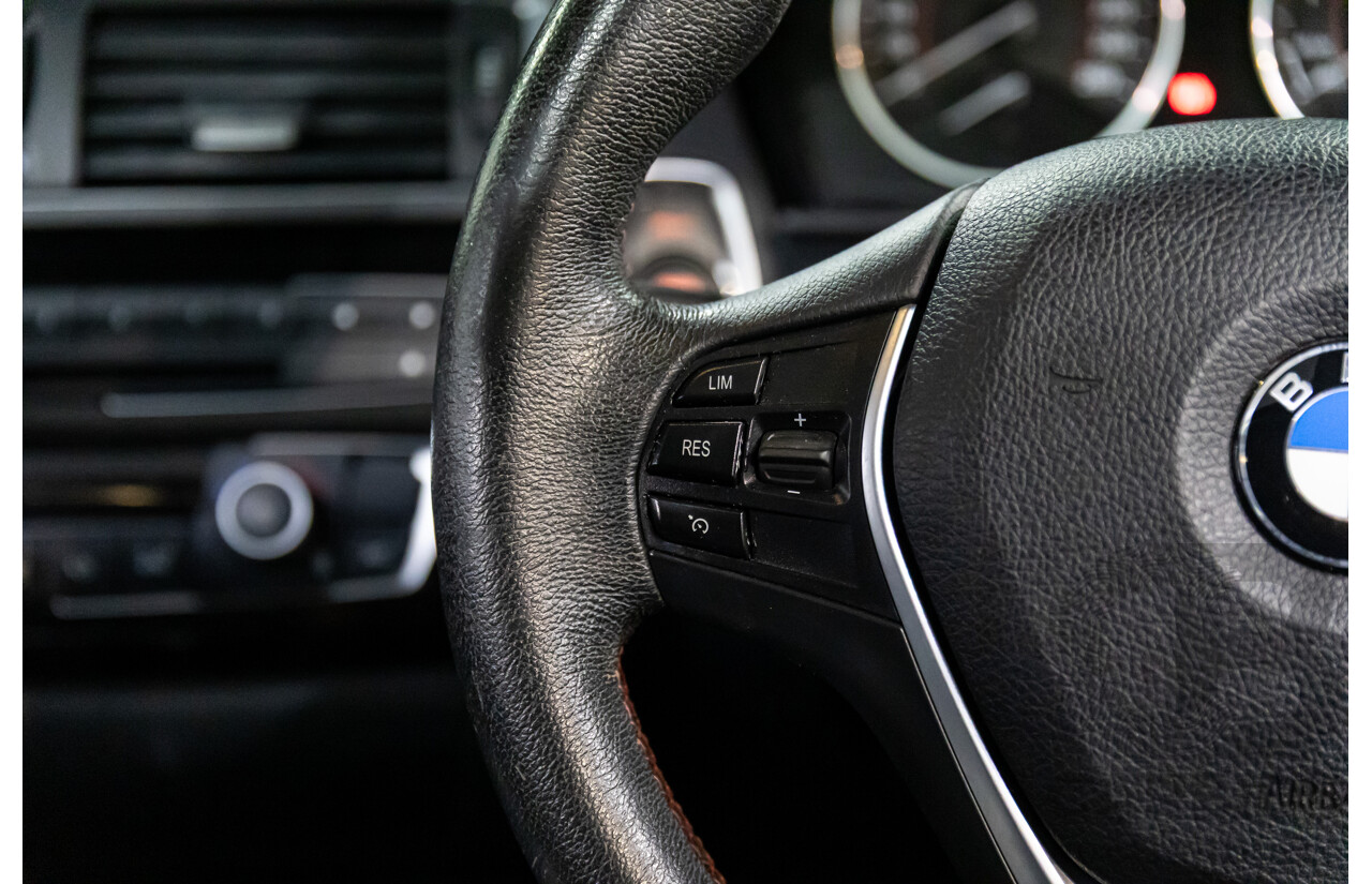 09/2016 BMW 120i Sport Line (RWD) F20 LCI MY17 5d Hatchback Mineral Grey Metallic Turbo 2.0L