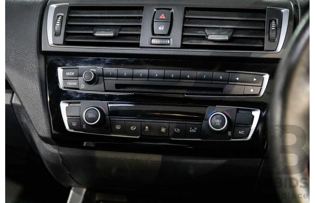 09/2016 BMW 120i Sport Line (RWD) F20 LCI MY17 5d Hatchback Mineral Grey Metallic Turbo 2.0L