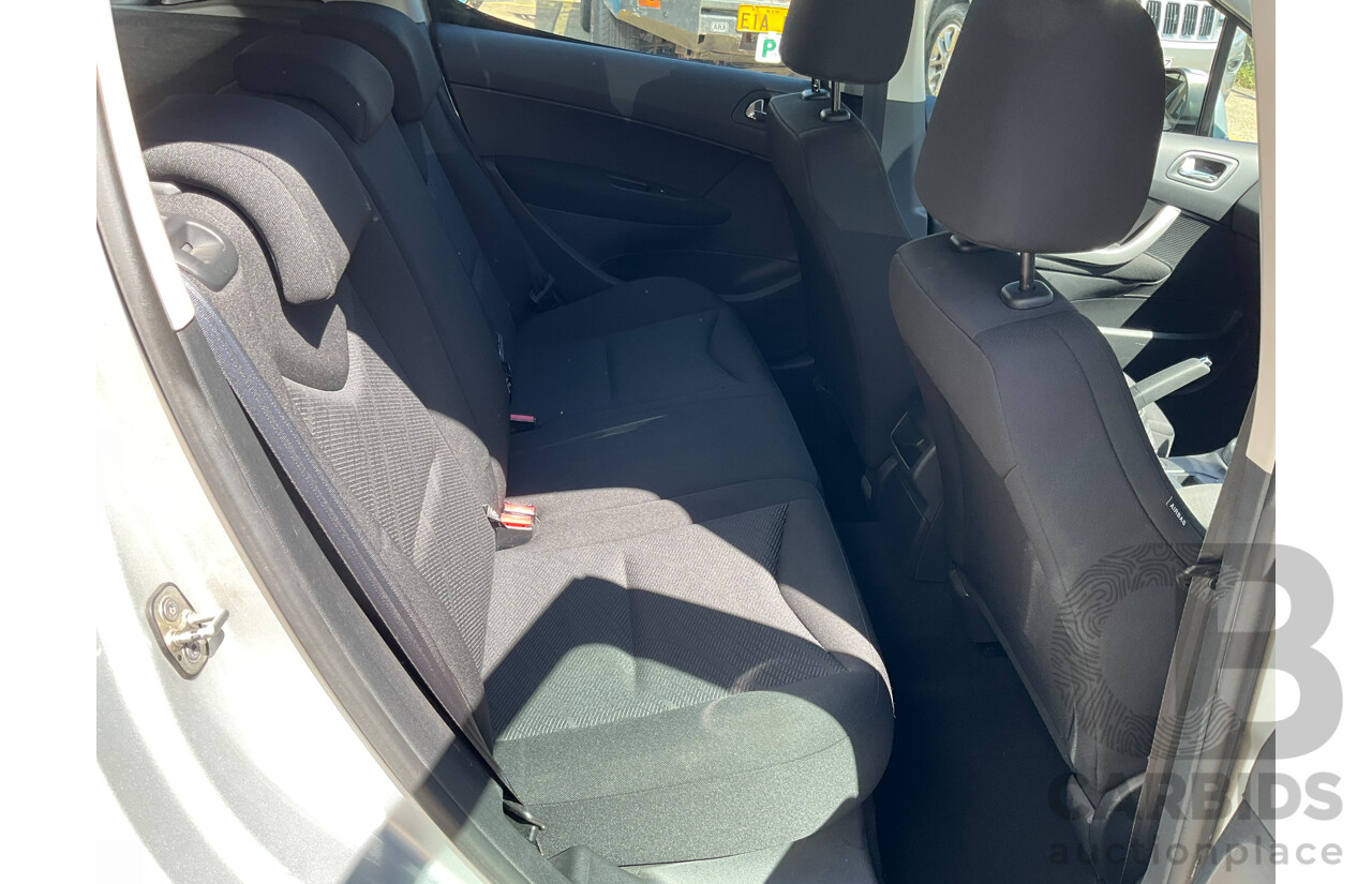 10/2014 Peugeot 308 Style 5d Hatchback Grey Shark Turbo 1.6L