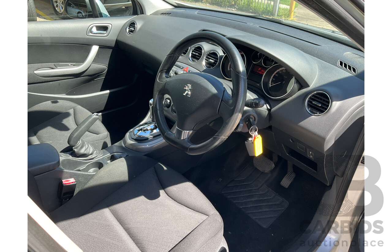 10/2014 Peugeot 308 Style 5d Hatchback Grey Shark Turbo 1.6L