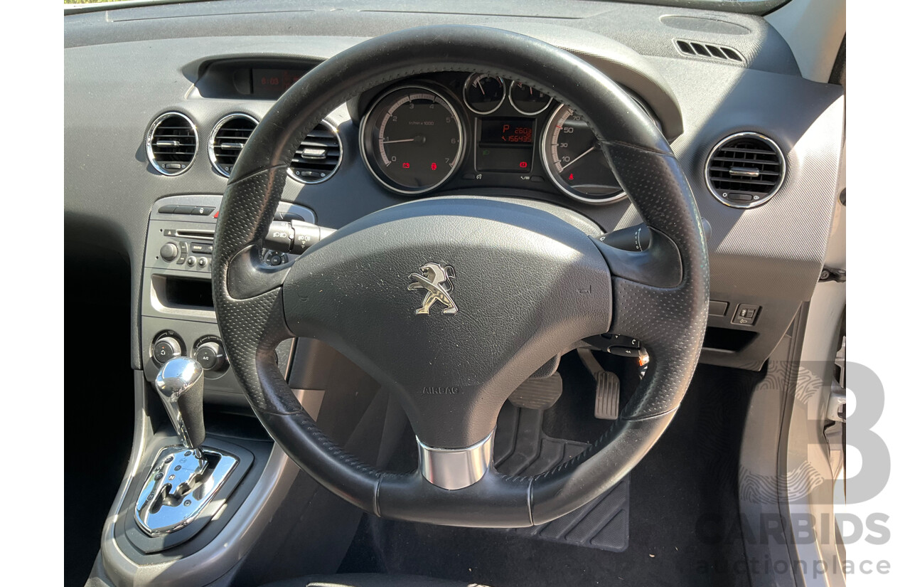 10/2014 Peugeot 308 Style 5d Hatchback Grey Shark Turbo 1.6L