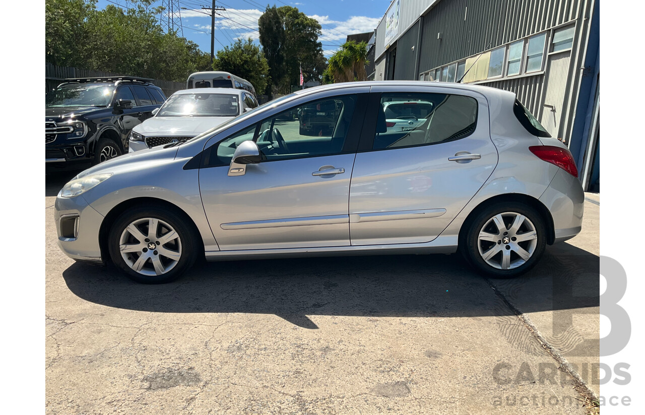 10/2014 Peugeot 308 Style 5d Hatchback Grey Shark Turbo 1.6L