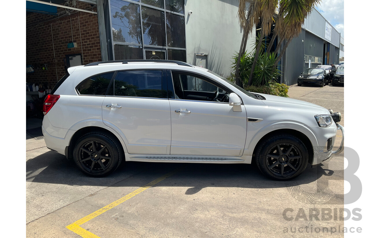 02/2016 Holden Captiva 7 LT (AWD) AWD CG MY16 4D Wagon Summit White Turbo Diesel 2.2L