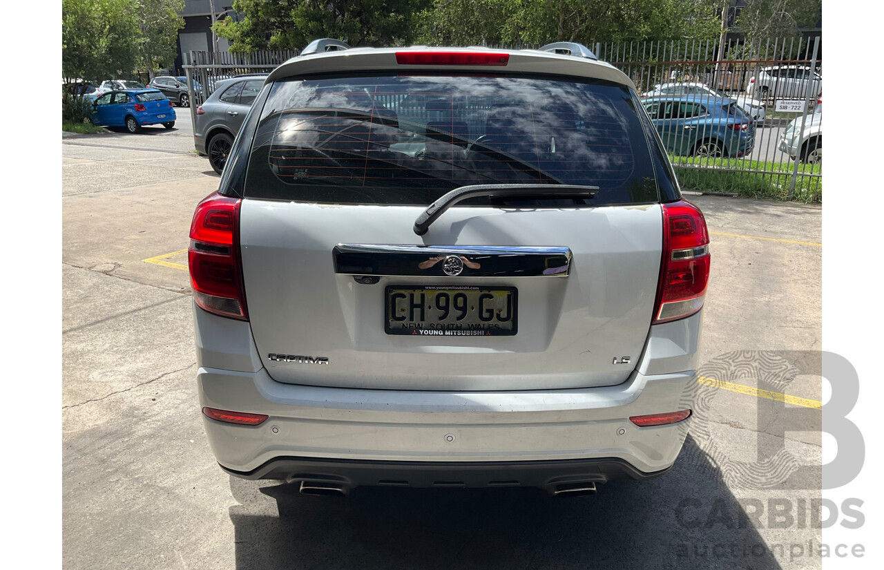 02/2016 Holden Captiva 7 LT (AWD) AWD CG MY16 4D Wagon Summit White Turbo Diesel 2.2L