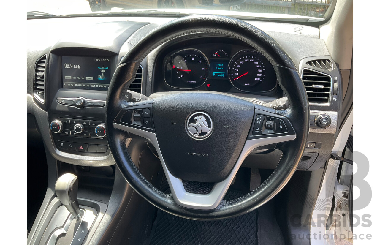 02/2016 Holden Captiva 7 LT (AWD) AWD CG MY16 4D Wagon Summit White Turbo Diesel 2.2L