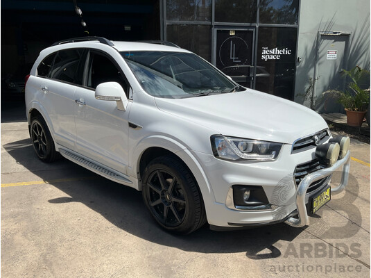 02/2016 Holden Captiva 7 LT (AWD) AWD CG MY16 4D Wagon Summit White Turbo Diesel 2.2L