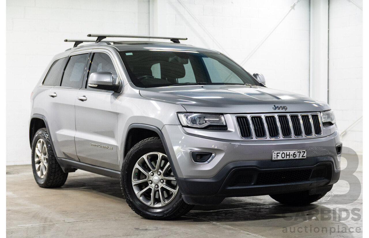 5/2014 Jeep Grand Cherokee Laredo (4x4) WK MY14 4d Wagon Billet Silver Metallic Turbo Diesel 3.0L