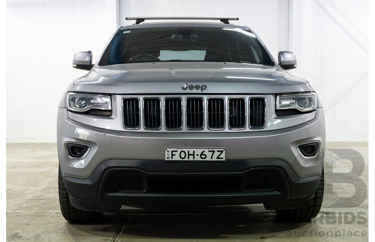 5/2014 Jeep Grand Cherokee Laredo (4x4) WK MY14 4d Wagon Billet Silver Metallic Turbo Diesel 3.0L