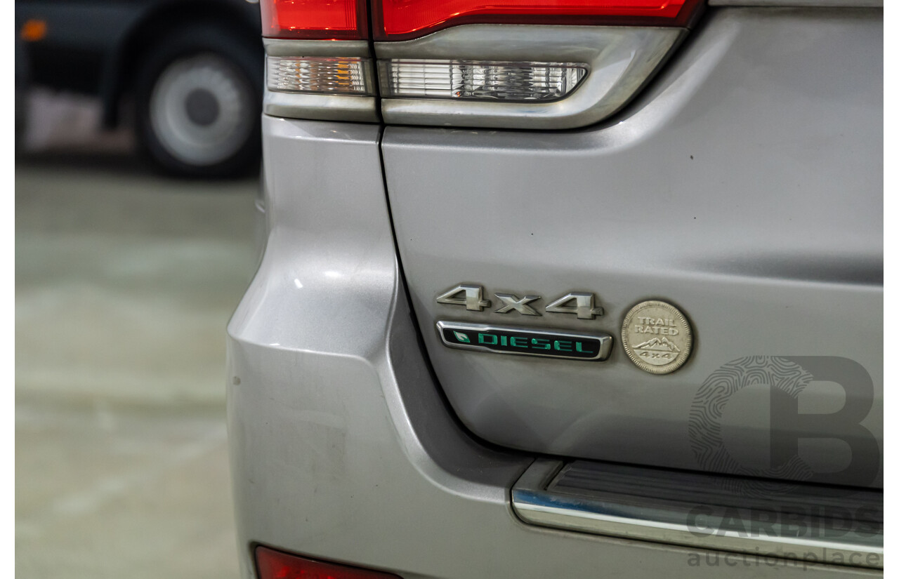 5/2014 Jeep Grand Cherokee Laredo (4x4) WK MY14 4d Wagon Billet Silver Metallic Turbo Diesel 3.0L