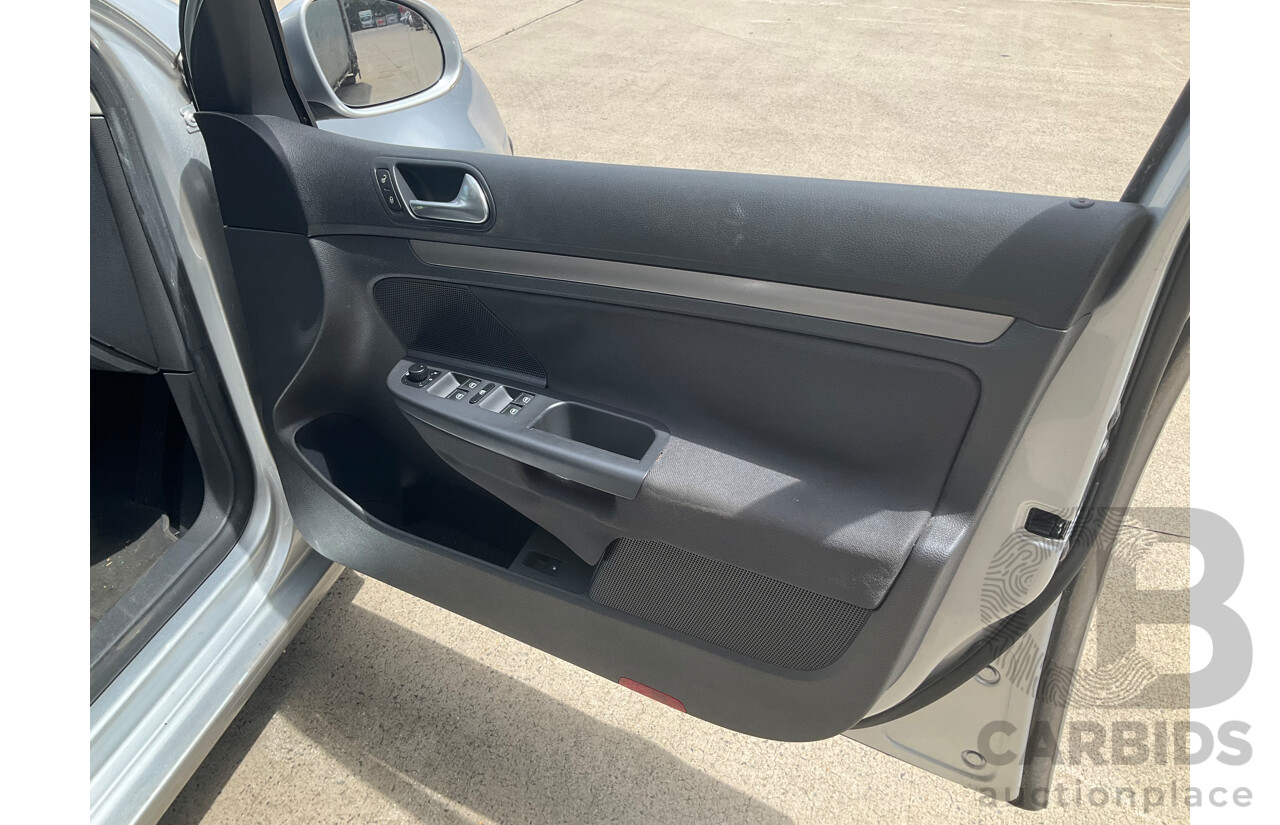 12/2007 Volkswagen Golf 1.6 Comfortline 1K MY08 UPGRADE 5d Hatchback Reflex Silver Metallic 1.6L