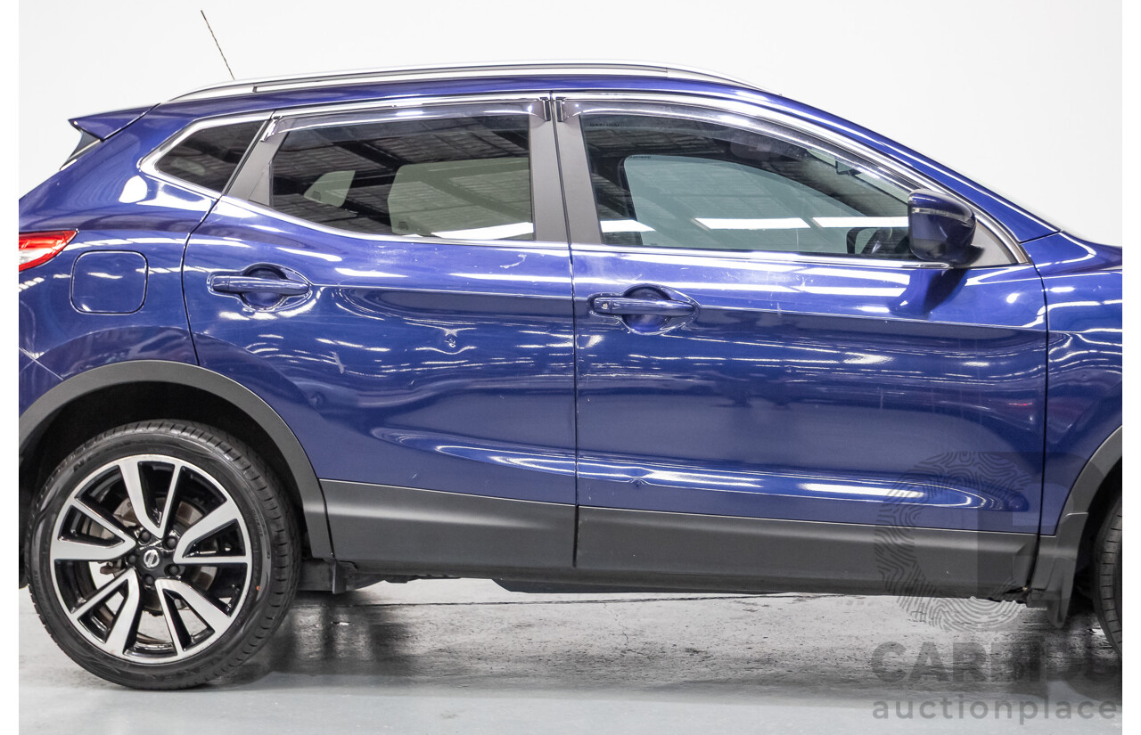07/2016 Nissan Qashqai Ti J11 4D Wagon Ink Blue Metallic 2.0L