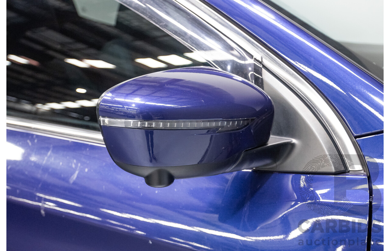 07/2016 Nissan Qashqai Ti J11 4D Wagon Ink Blue Metallic 2.0L