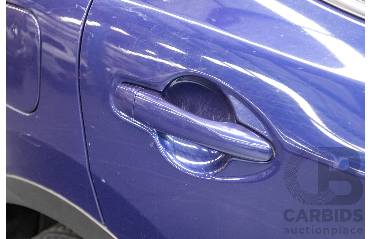 07/2016 Nissan Qashqai Ti J11 4D Wagon Ink Blue Metallic 2.0L