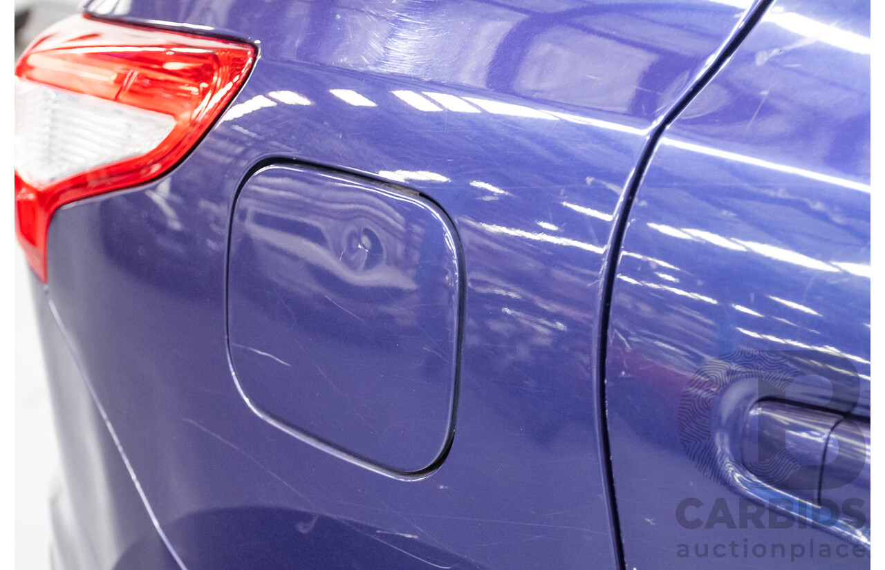 07/2016 Nissan Qashqai Ti J11 4D Wagon Ink Blue Metallic 2.0L