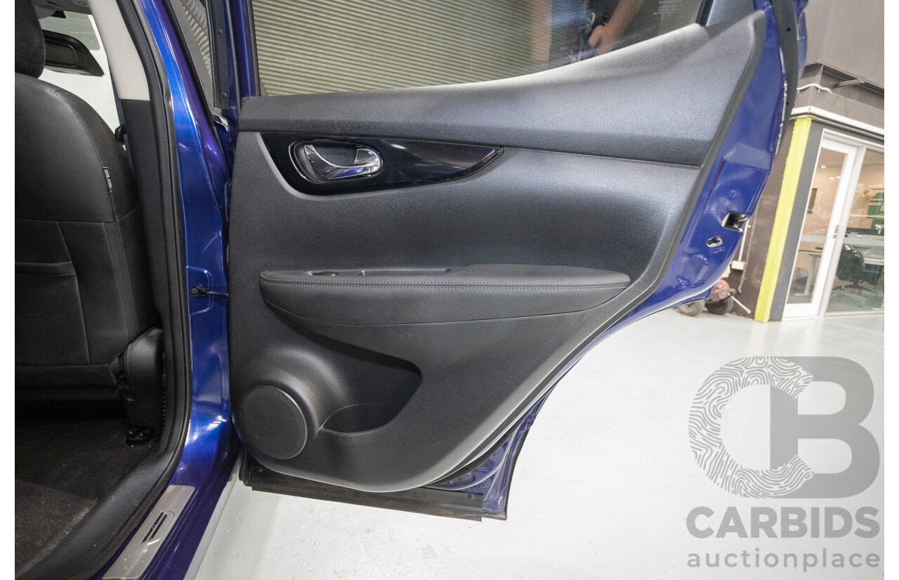 07/2016 Nissan Qashqai Ti J11 4D Wagon Ink Blue Metallic 2.0L