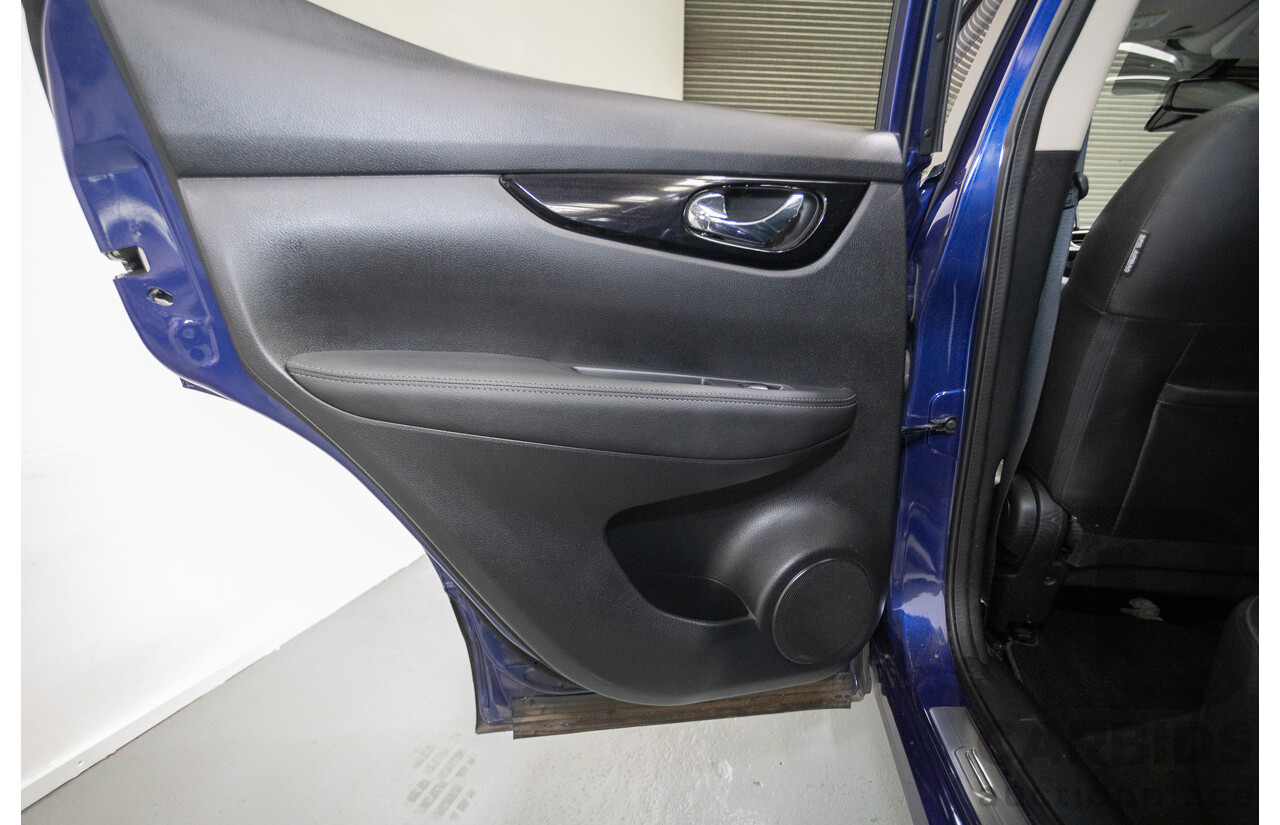 07/2016 Nissan Qashqai Ti J11 4D Wagon Ink Blue Metallic 2.0L