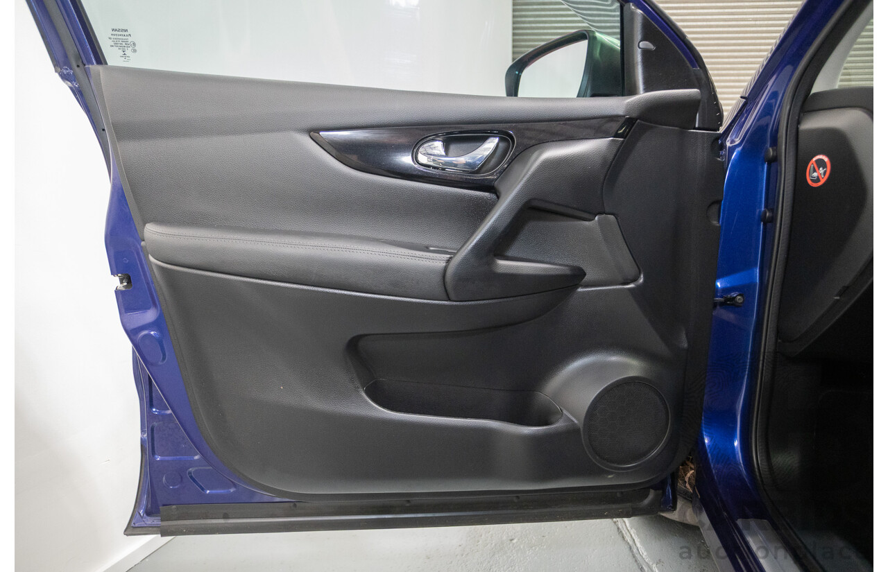 07/2016 Nissan Qashqai Ti J11 4D Wagon Ink Blue Metallic 2.0L