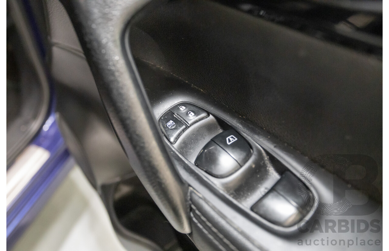 07/2016 Nissan Qashqai Ti J11 4D Wagon Ink Blue Metallic 2.0L