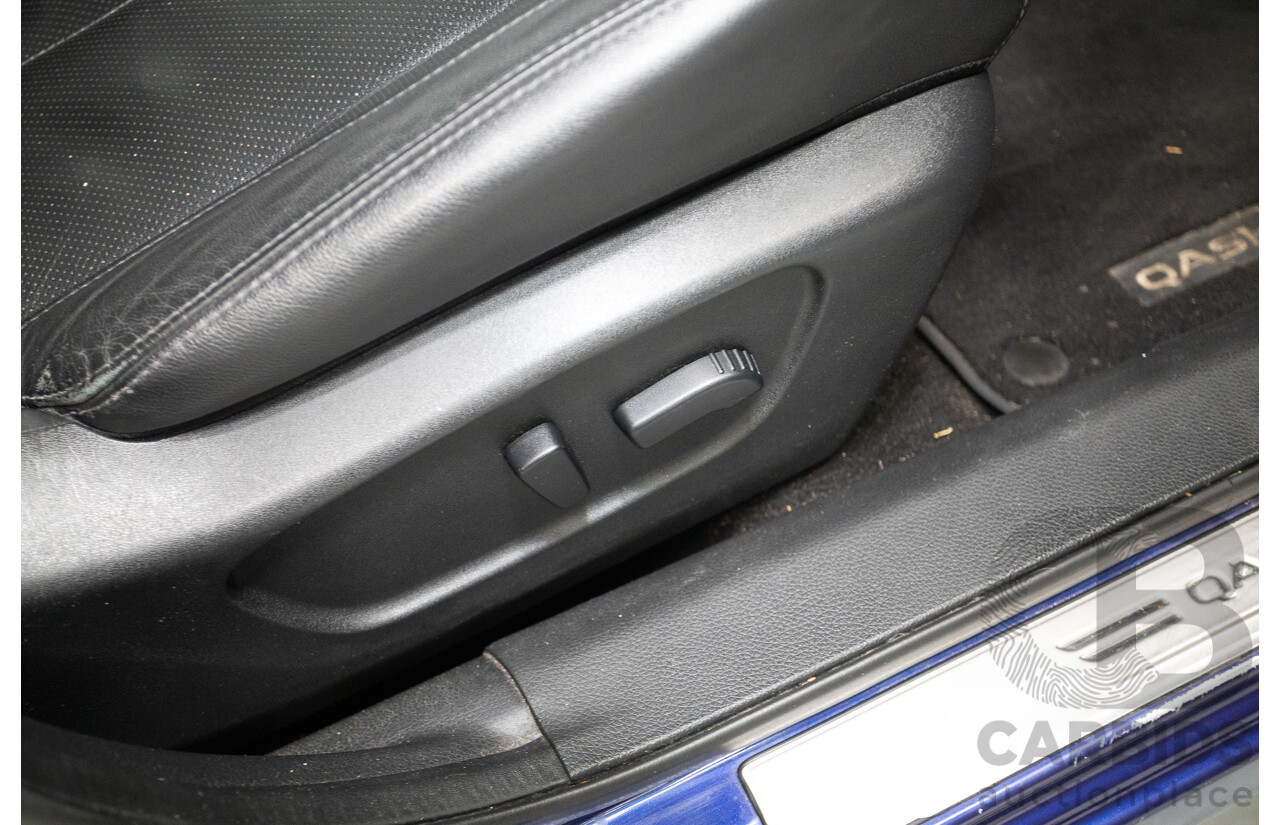 07/2016 Nissan Qashqai Ti J11 4D Wagon Ink Blue Metallic 2.0L